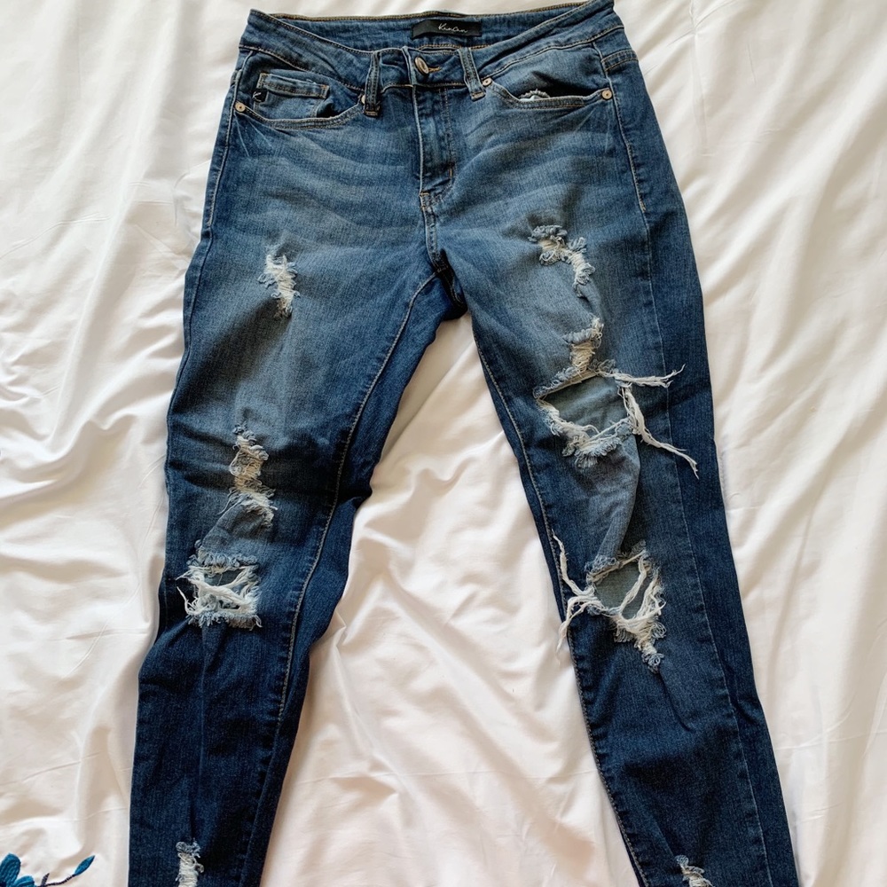 Distressed Jeans